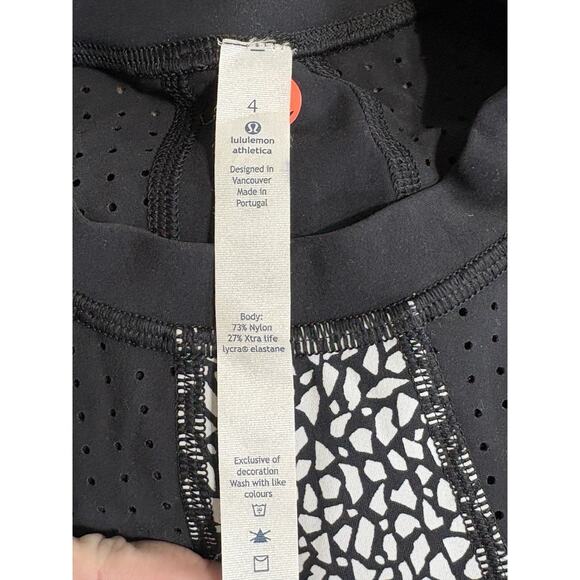Lululemon Swim Tidal Flow Paddle Top Sz 4 Reversible Long Sleeve - Picture 3 of 3